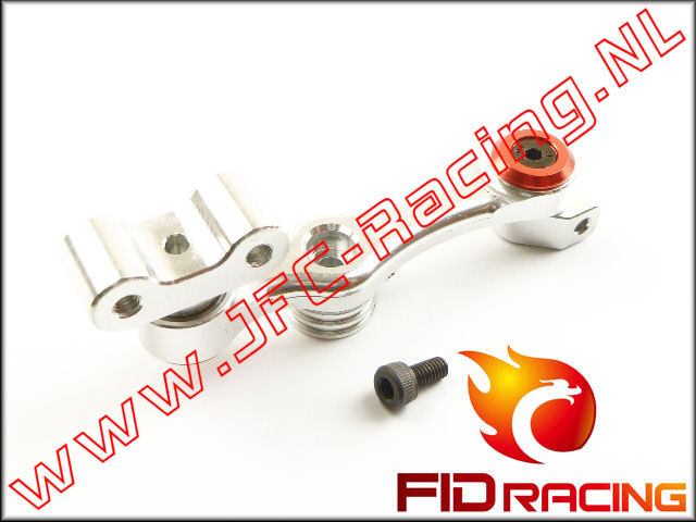 FID 0053SILVER, FID Racing Servo Hevel Gelagerd (15T)(LOSI 5ive / Mini)(Aluminium) (<FONT COLOR=808080>Silver</FONT>) 1st.